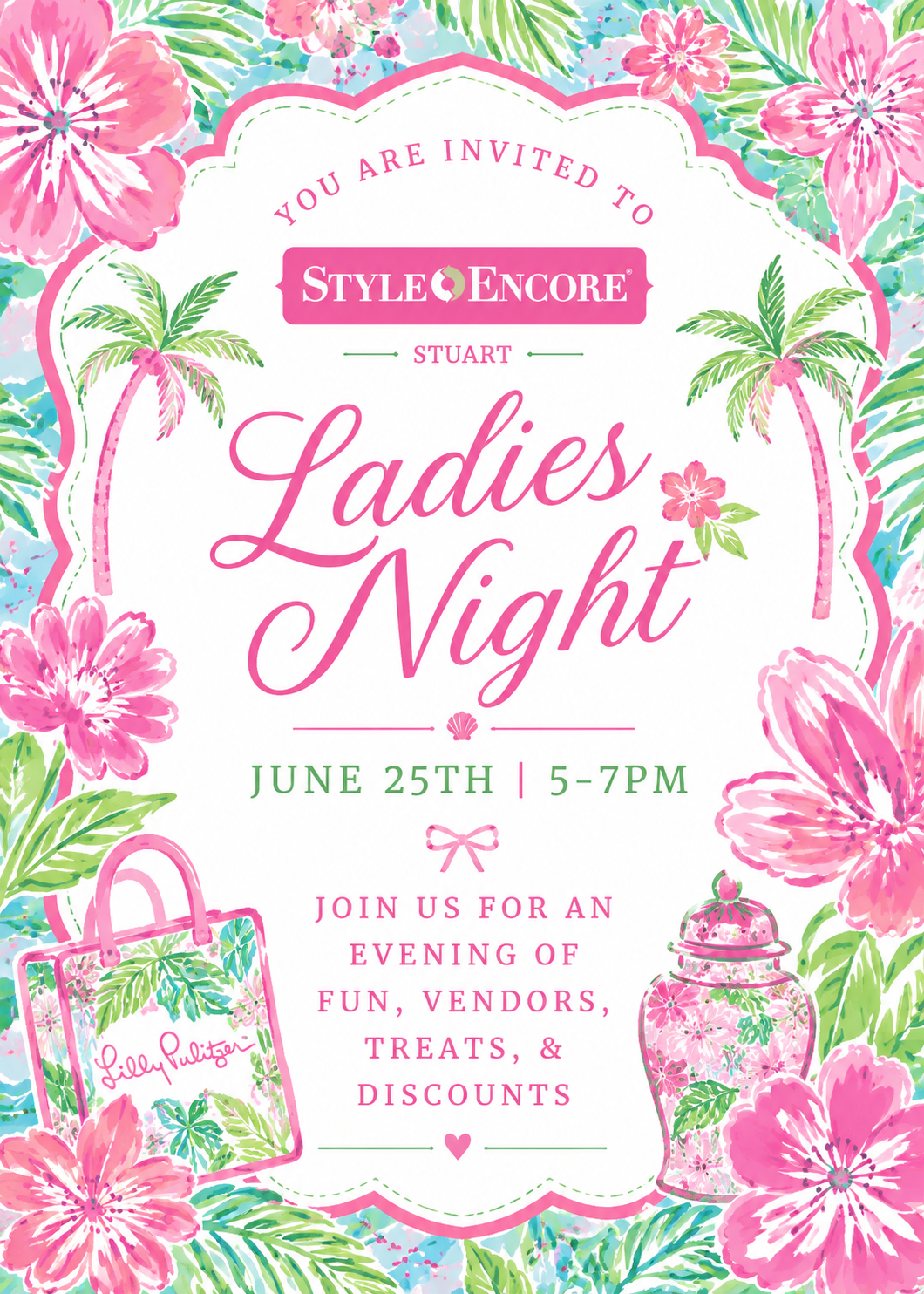 Ladies Night! Lilly P Themed